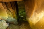 L'ingresso di una caverna artificiale alle Grotte di Cagno - Turista a due passi da casa
