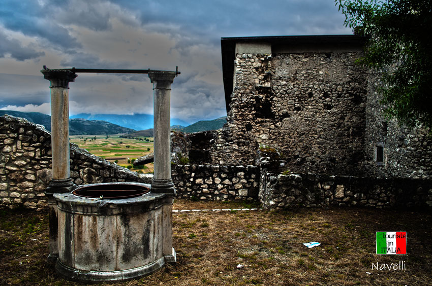 Navelli, panorama da Palazzo Santucci