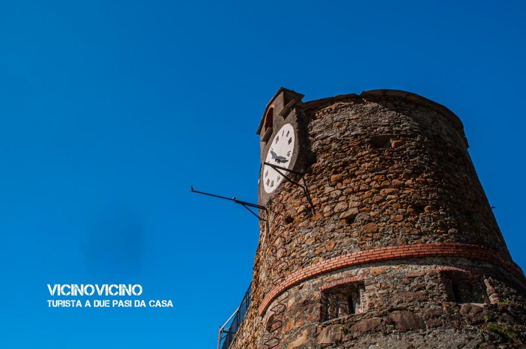 Riomaggiore, la torre dell'Orologio