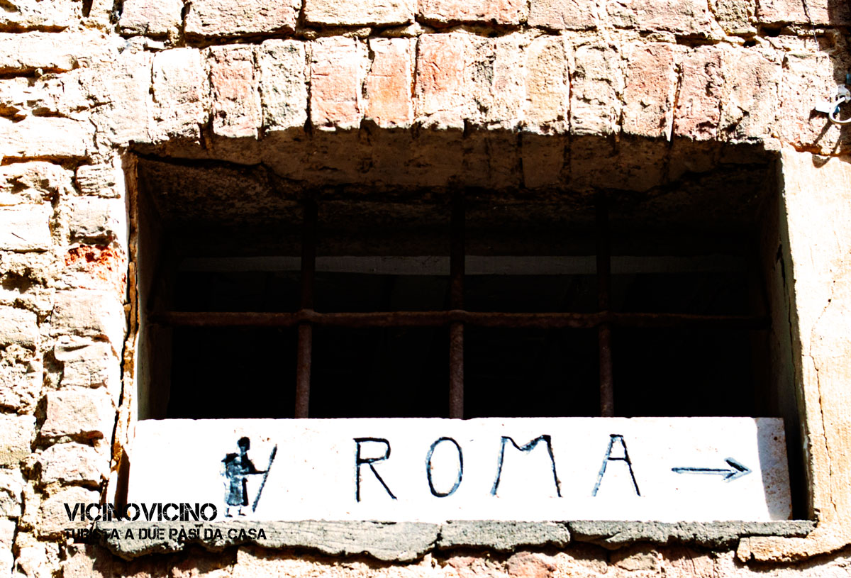 Via Francigena, Buonconvento-indicazione-per-Roma - Turista A Due Passi Da Casa