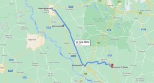 Il percorso Abbiategrasso-Certosa di Pavia - Google Maps- Turista a due passi da casa