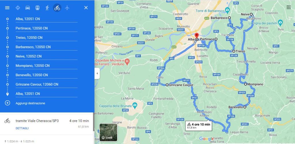 Mappa tour , Google Maps - Turista a due passi da casa