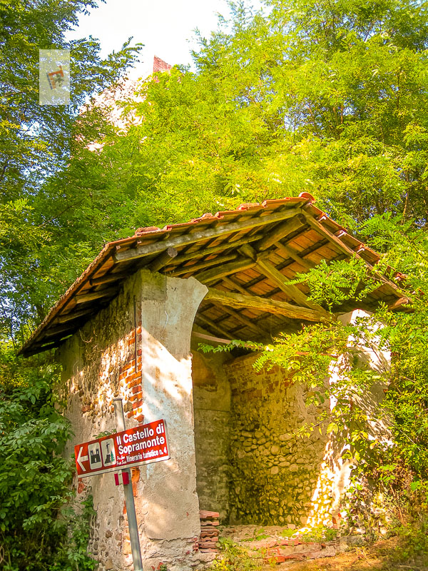 Prato Sesia, indicazioni castello Sopramonte- Turista a due passi da casa