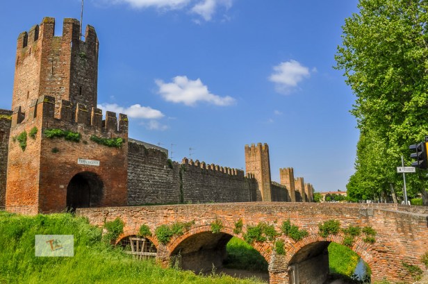 Montagnana, mura cittadine - Turista a due passi da casa
