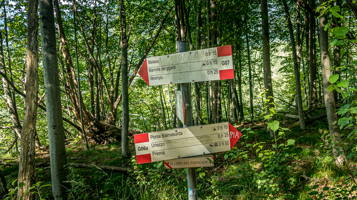 Orrido di Uriezzo, indicazioni percorso - Turista a due passi da casa