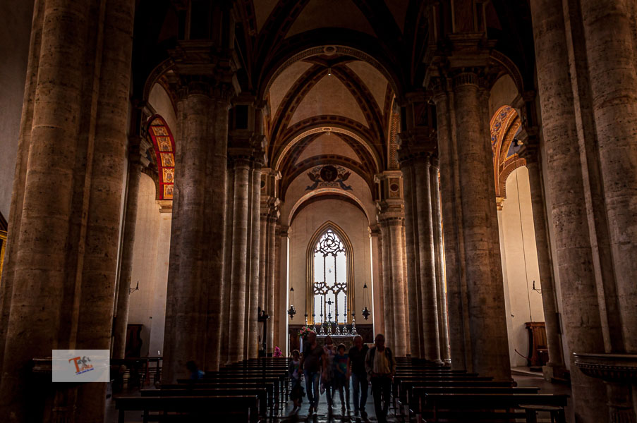 Pienza, Duomo, interno - Turista a due passi da casa