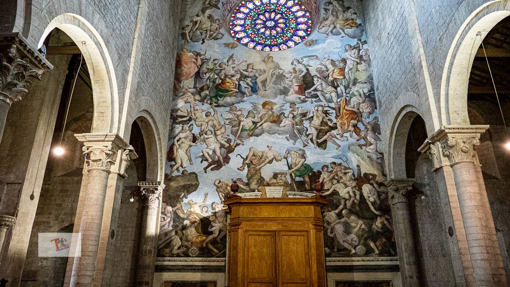 Todi, Duomo, il Giudizio Universale - Turista a due passi da casa