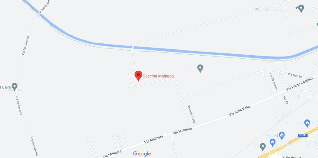 cascina Malpaga, mappa Google Maps -Turista a due passi da casa