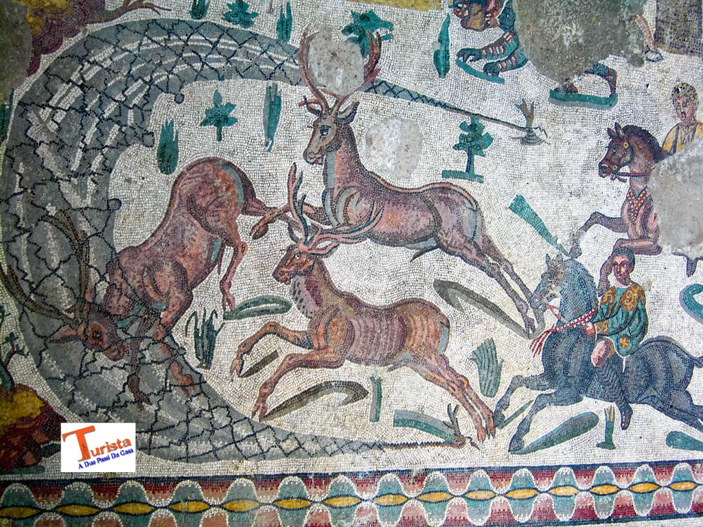 Villa romana del Casale, mosaico - Turista A Due Passi Da Casa
