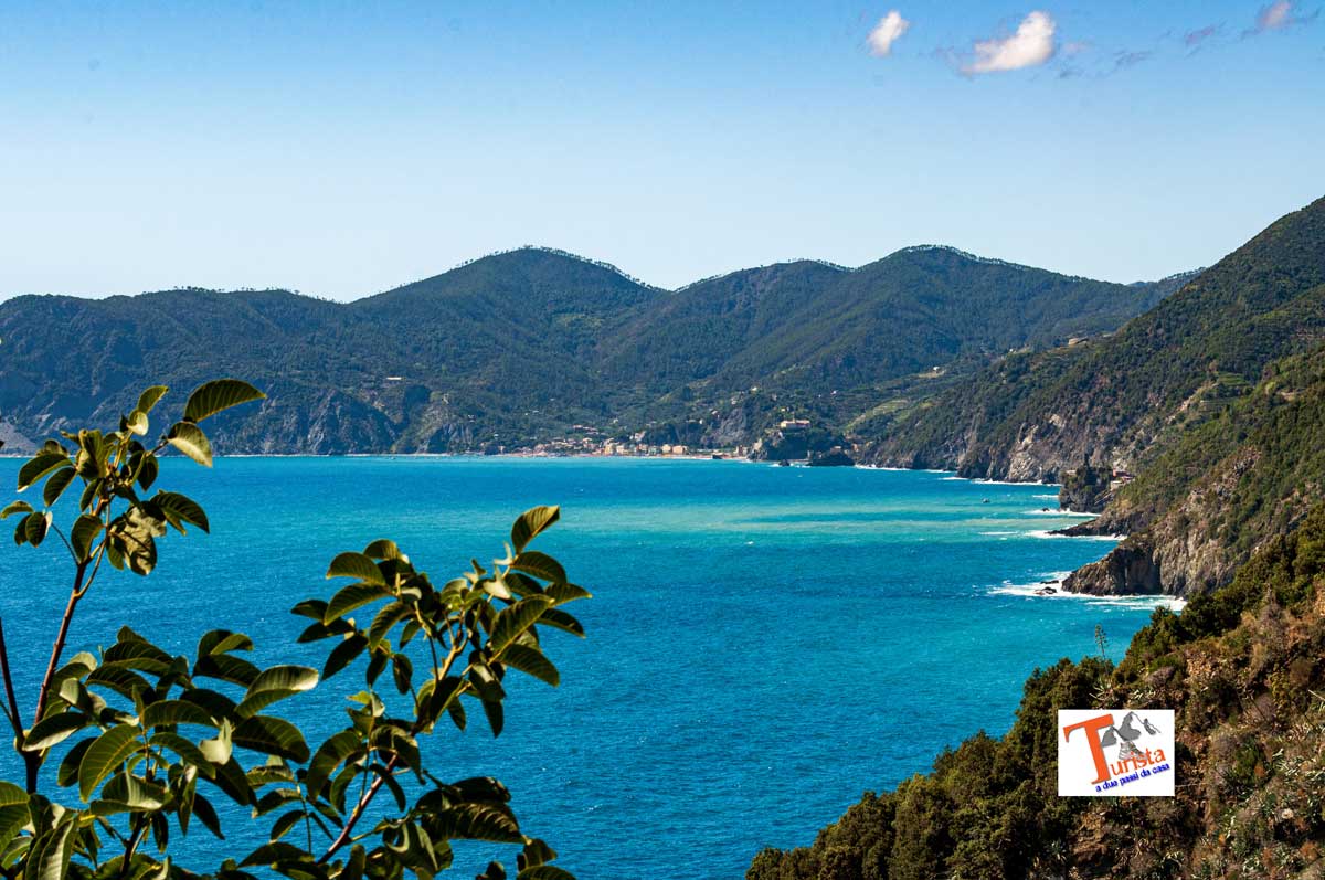 Cinque Terre, il panorama sul mare da Corniglia -Turista A Due Passi Da Casa