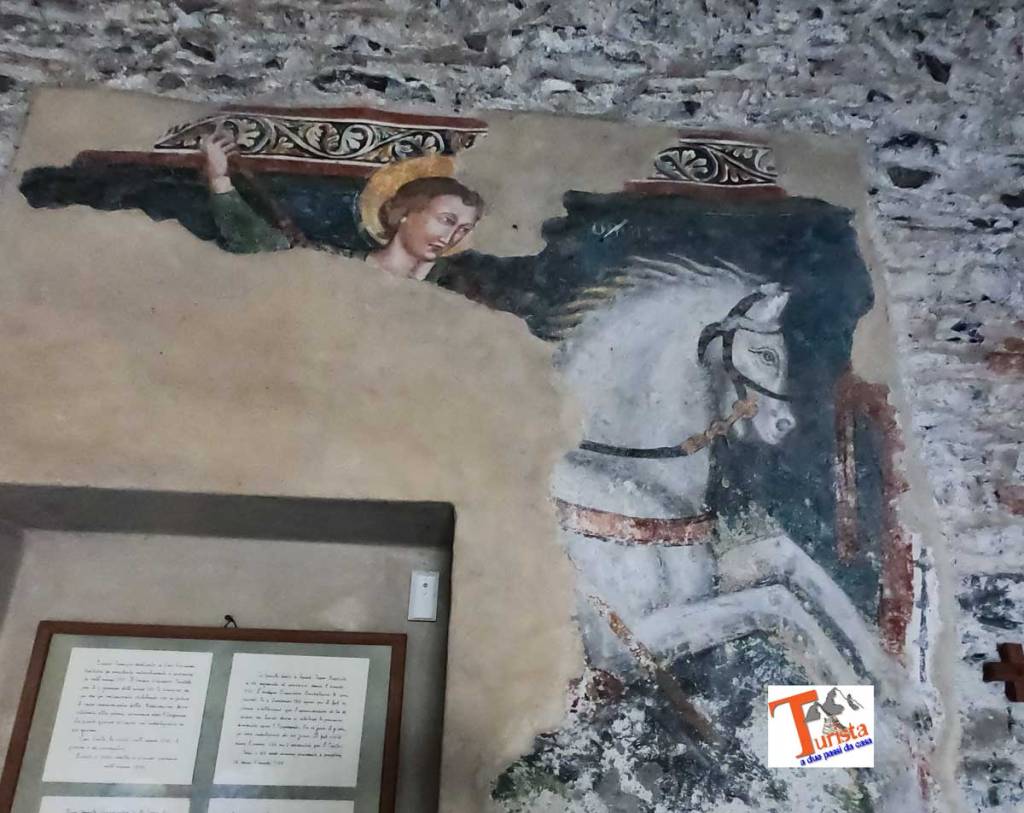 Varenna, Chiesa di San Giovanni Battista, affresco - Turista a due passi da casa