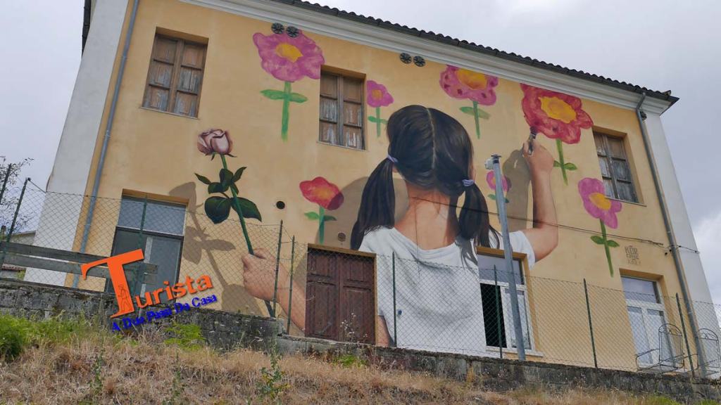 I Murales artistici di&nbsp;Cacciano