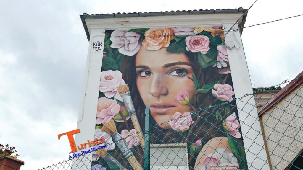 Cacciano, uno dei murales - Turista A Due Passi Da Casa