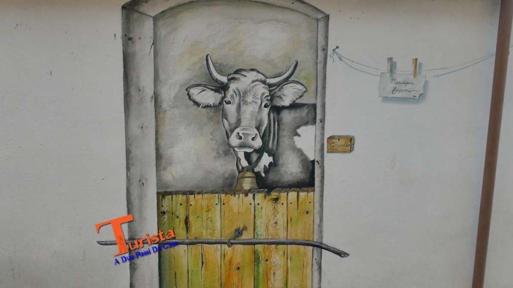 Cacciano, uno dei murales - Turista A Due Passi Da Casa