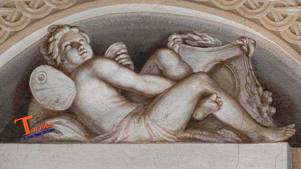 Govone, dipinto in una sala del castello - Turista A Due Passi Da Casa