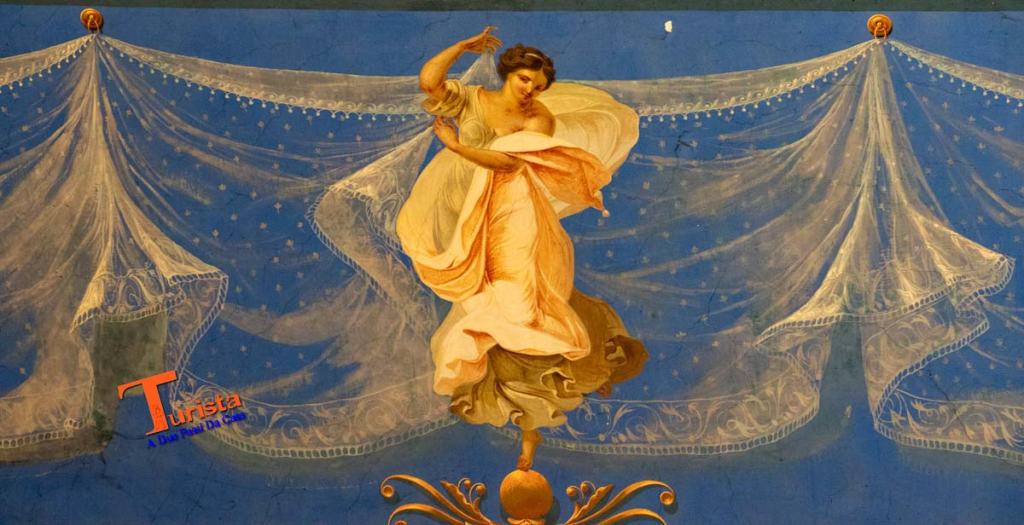 Govone, dipinto in una sala del Castello - Turista A Due Passi Da Casa