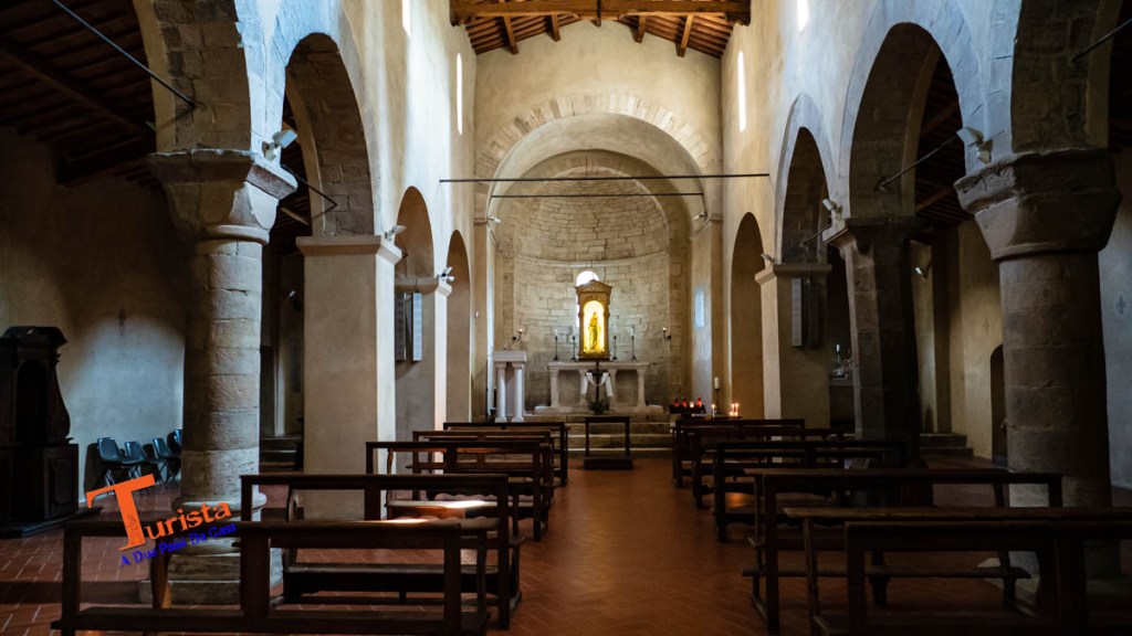 Rapolano Terme, Pieve di San Vittore, interno -Turista A Due Passi Da Casa