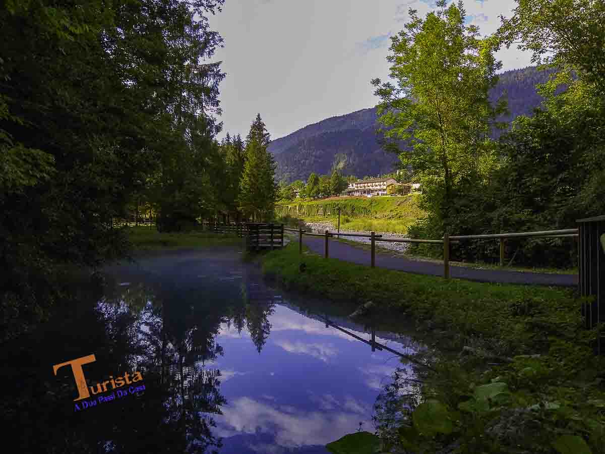 Arta Terme, laghetto nei pressi alle terme- Turista A Due Passi Da Casa