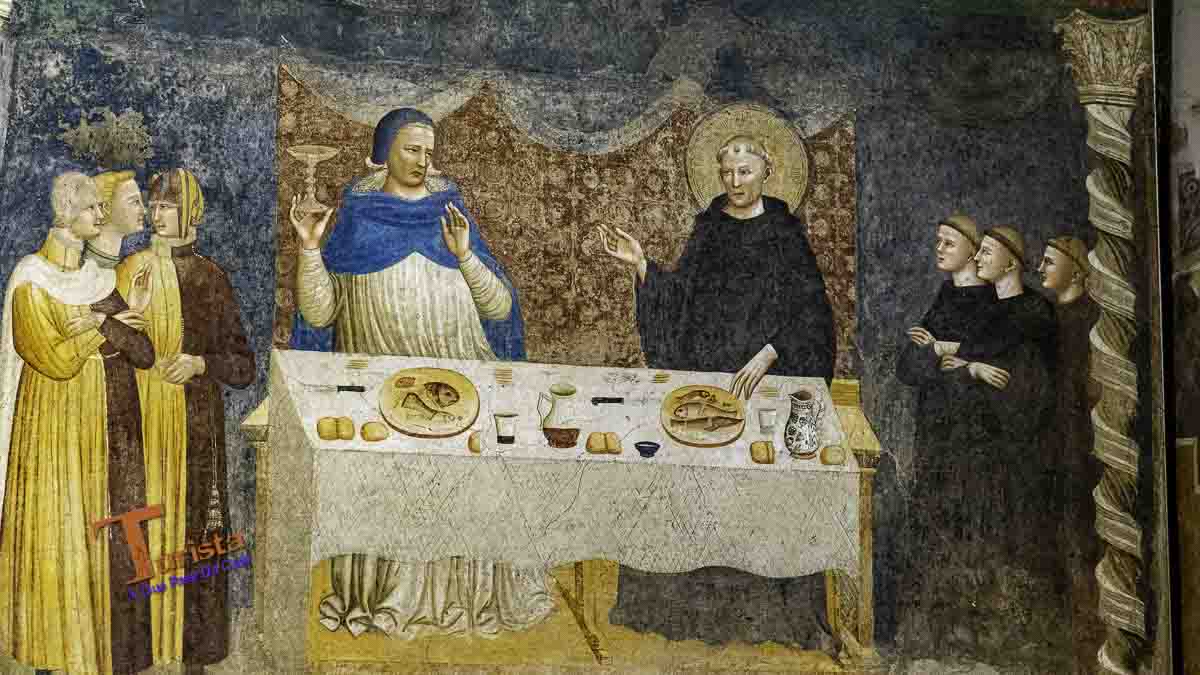 Codigoro, Abbazia di Pomposa, affresco - Turista A Due Passi Da Casa