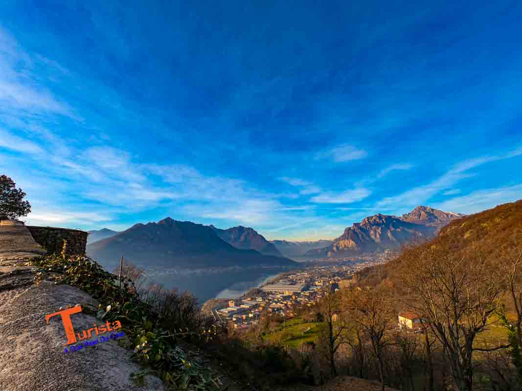 Lago di Como, sponda lecchese, panorama - Turista A Due Passi Da Casa