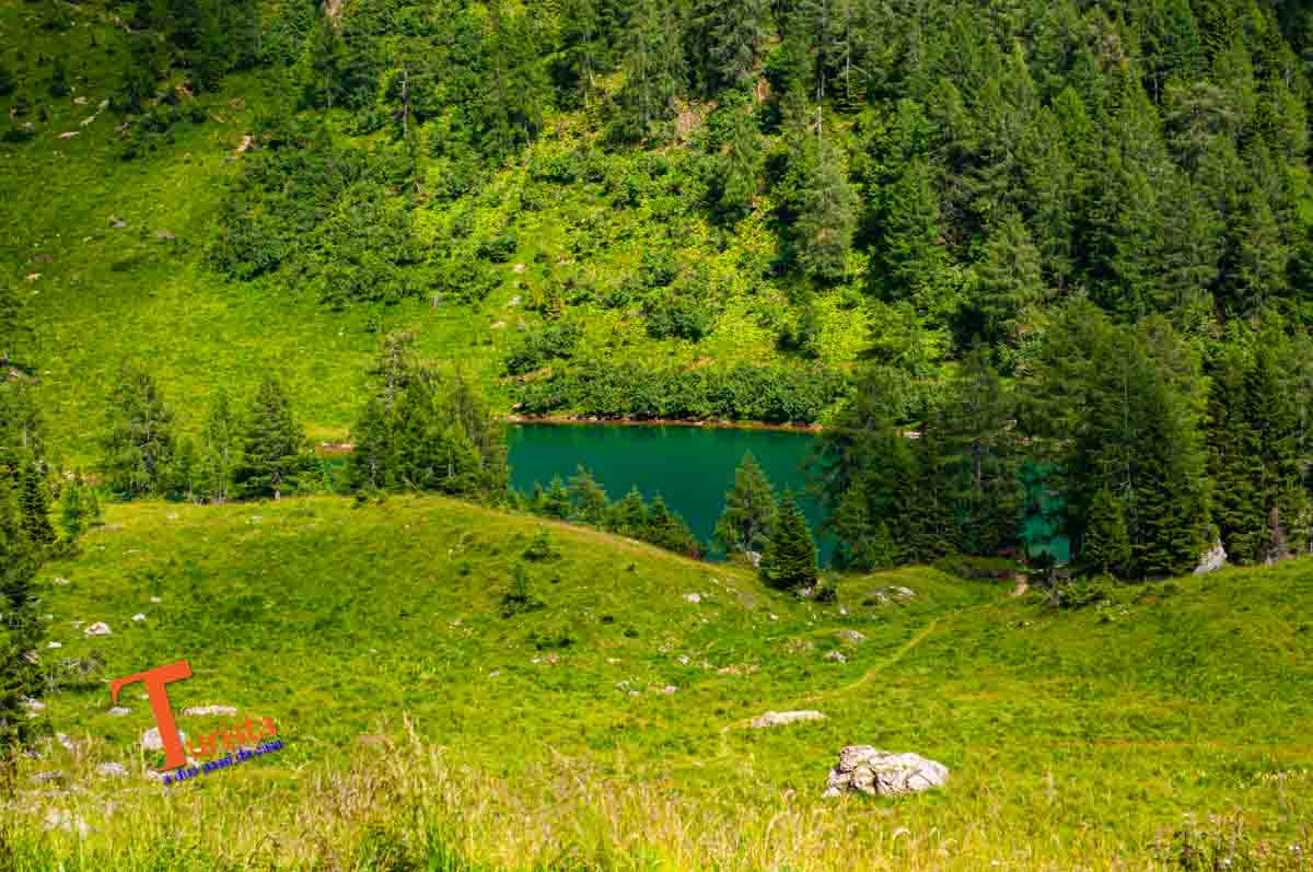 Lago di Bordaglia, visto dall'alto - Turista A Due Passi Da Casa