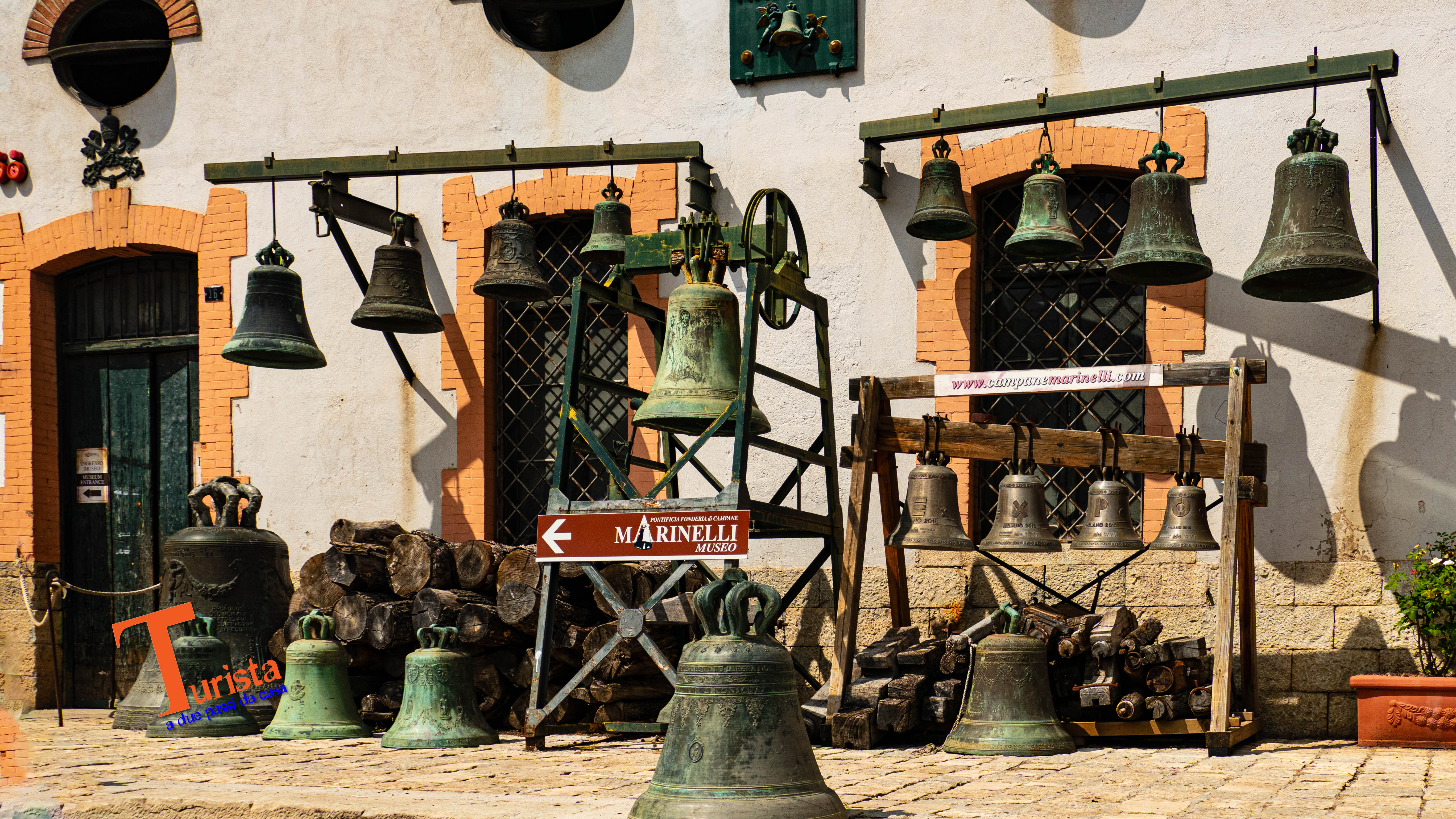 Agnone, Pontificia Fonderia di Campane Marinelli, ingresso - Turista a Due Passi Da Casa
