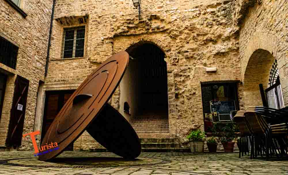 Cagli, Palazzo Maggiore, Eliseo Mattiacci "Ordine Cosmico"- Turista a Due Passi Da Casa