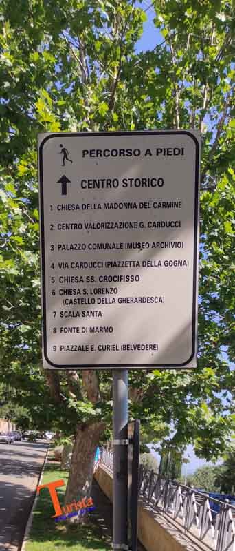 Castagneto Carducci, percorso di visita - Turista a Due Passi Da Casa