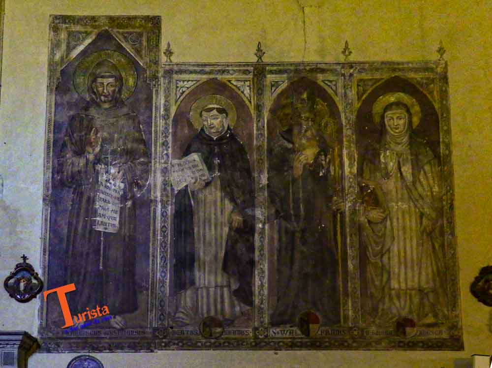 Castagneto Carducci, San Lorenzo affresco- Turista a Due Passi Da Casa