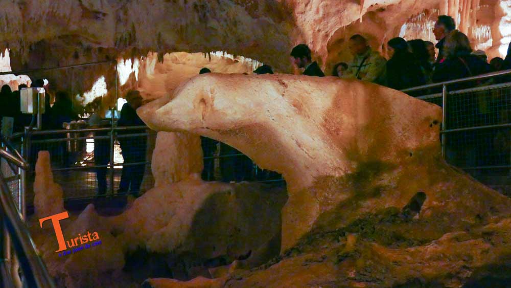 Grotte di Frasassi, sala dell'orsa - Turista a Due Passi Da Casa