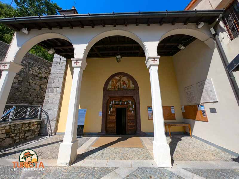 Convento SS Annunciata di Piancogno, l'ingresso - Turista A Due Passi Da Casa