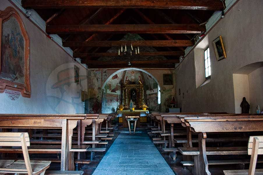 Interno dell'Oratorio di Sant'Antonio da Padova di Toceno - Turista A Due Passi Da Casa