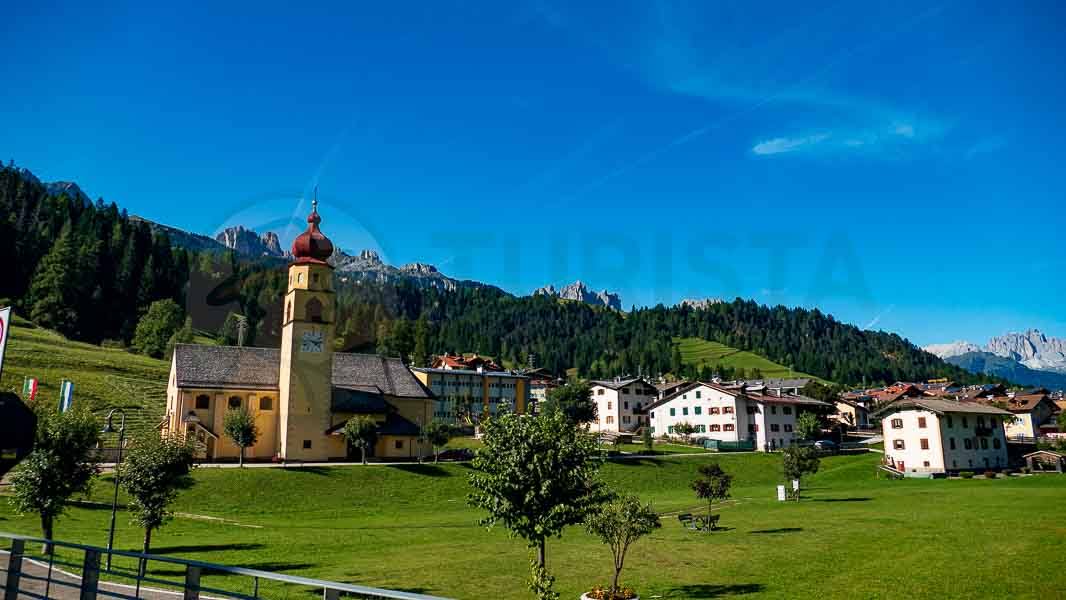 Il panorama di Soraga a Moena - Turista A Due Passi Da Casa