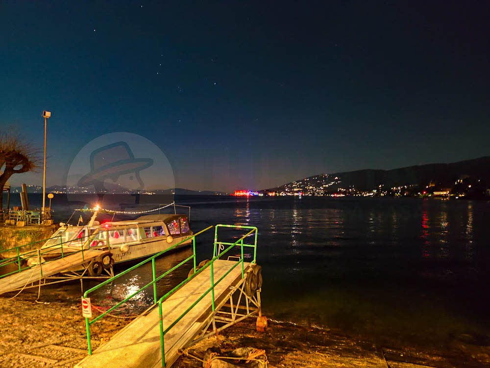 L'isola dei Pescatori vista dal molo di Baveno - Turista A Due Passi Da Casa