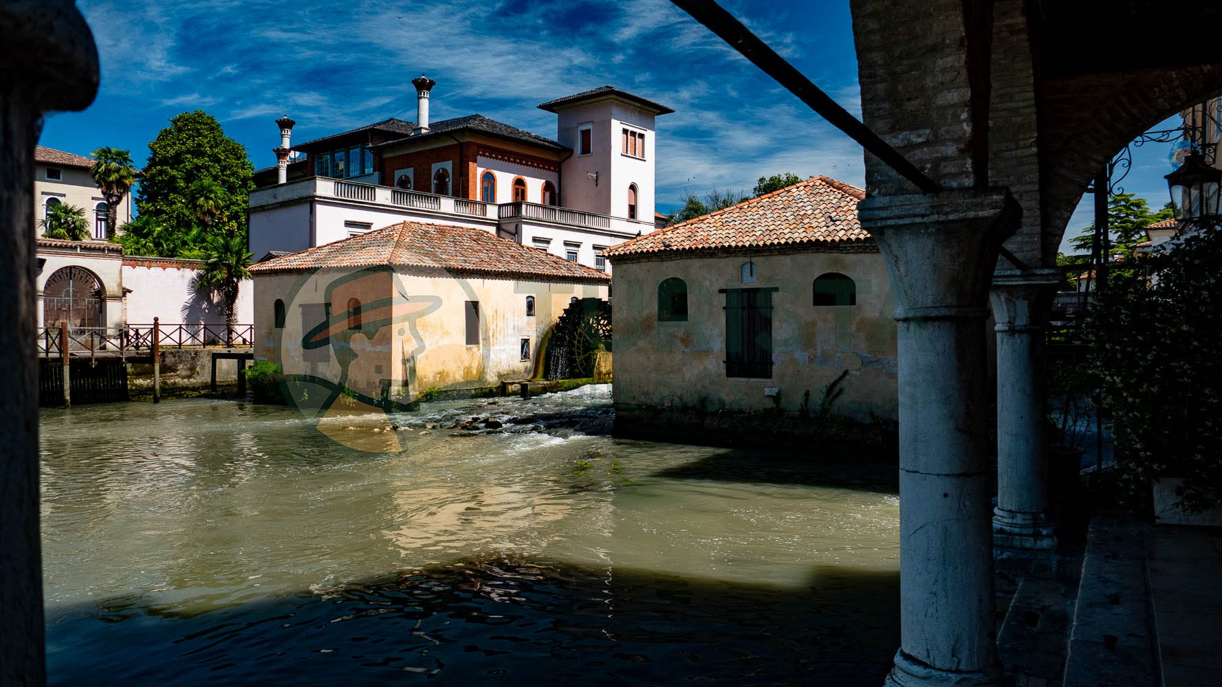 I Mulini sul Lemene di Portogruaro visti dall'Oratorio della Pescheria - Turista A Due Passi Da Casa