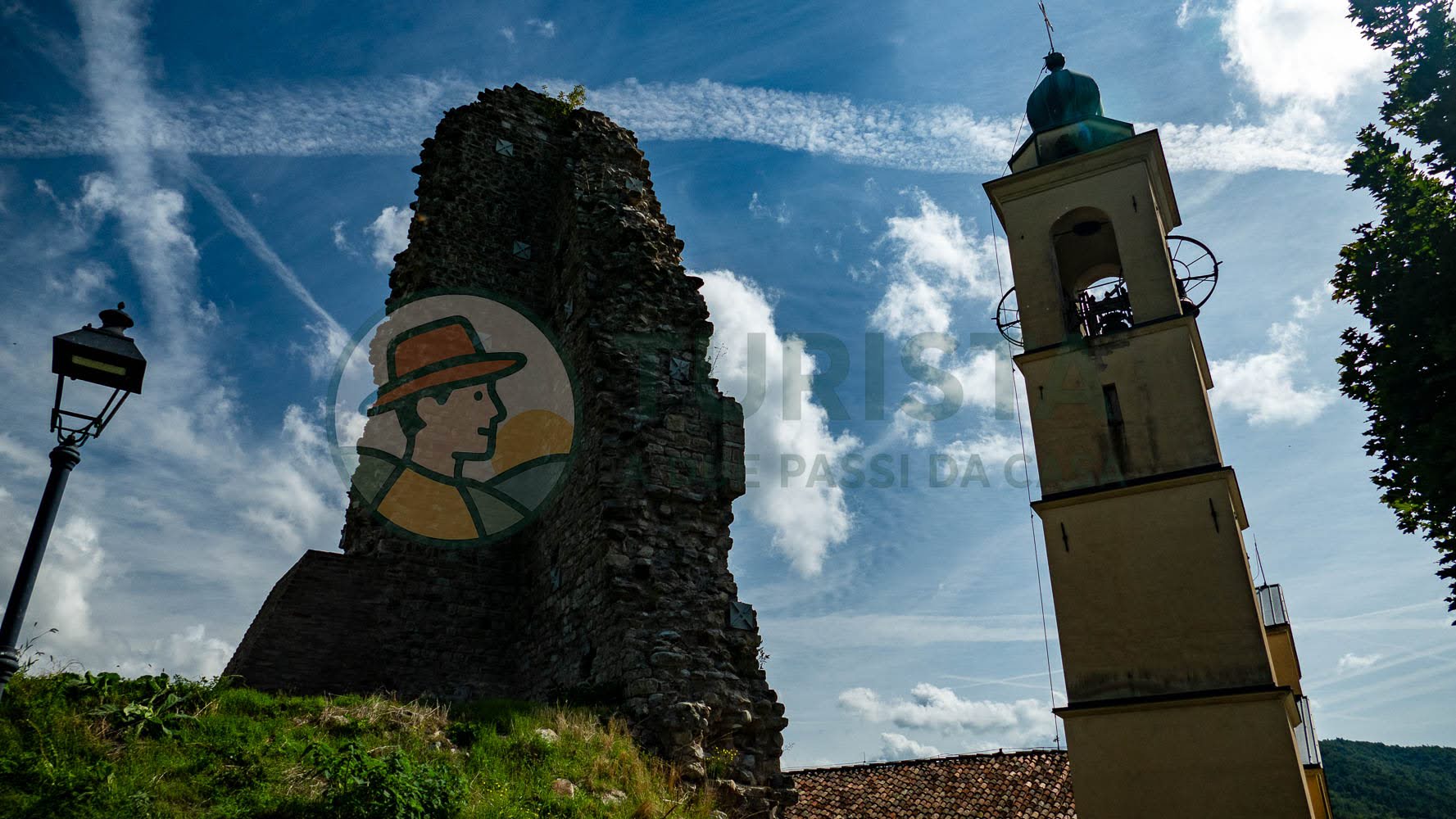 Ruderi del castello e campanile della Chiesa di San Bartolomeo Apostolo a Bagnaria - Turista A Due Passi Da Casa