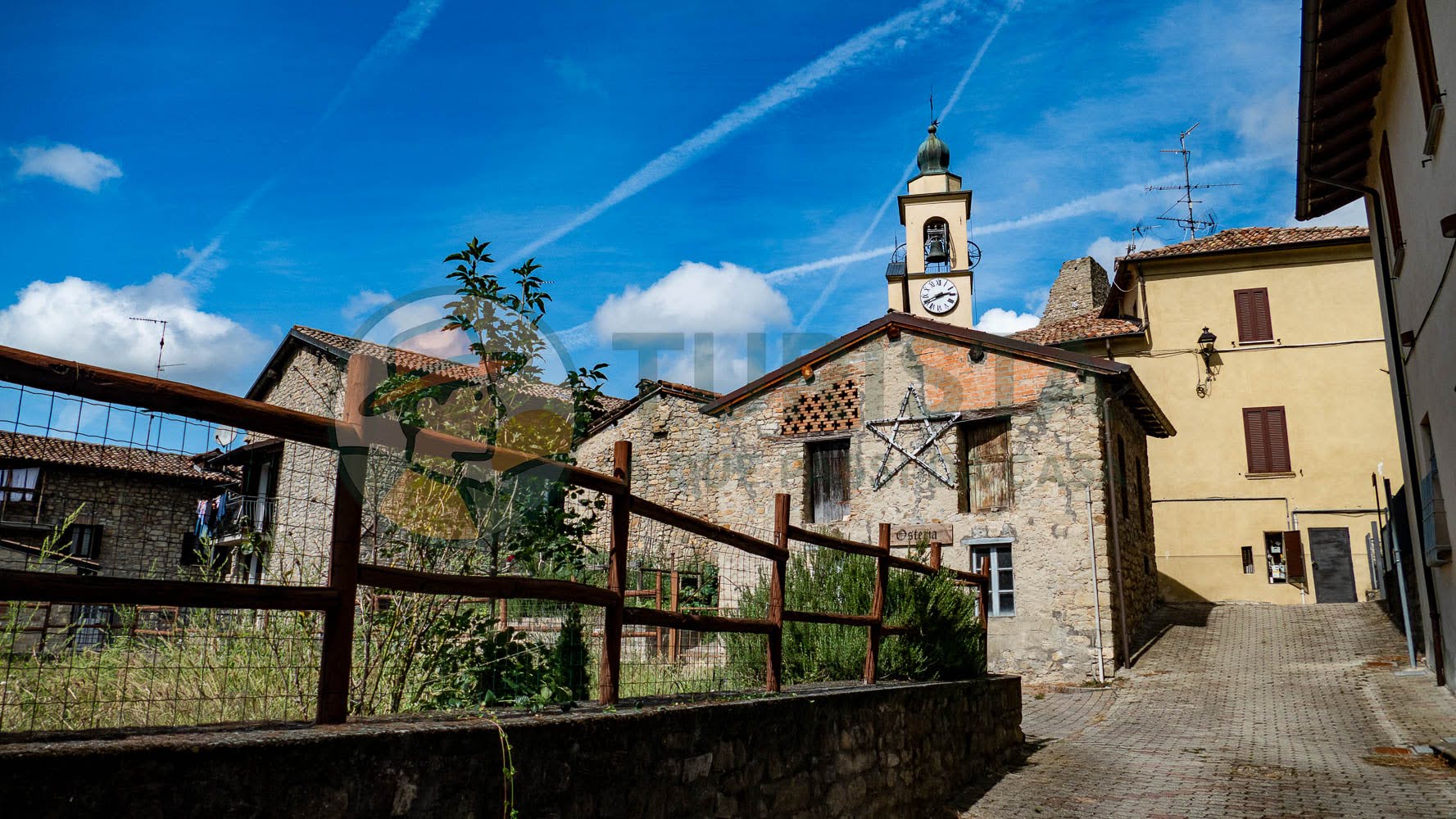 Scorcio sul centro storico di Bagnaria - Turista A Due Passi Da Casa