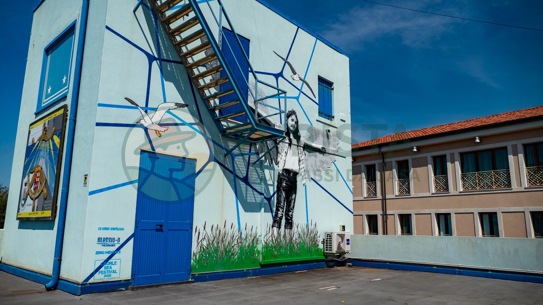 Caorle, murales Into The Sea - Turista A Due Passi Da Casa