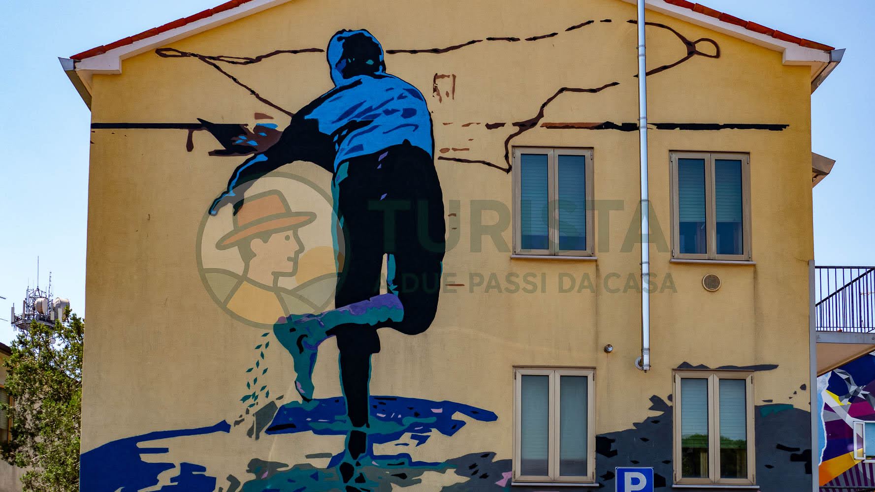 Caorle, murales The Fisherman - Turista A Due Passi Da Casa
