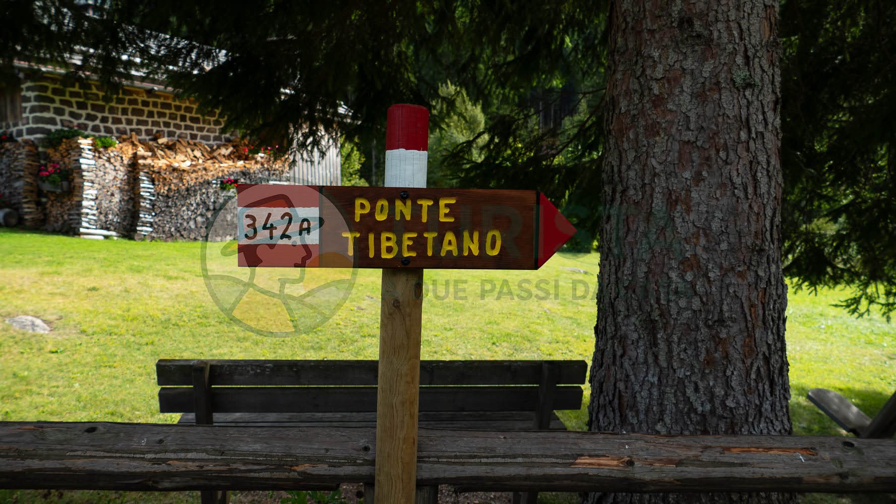 Indicazioni per il Ponte tibetano di Bellamonte - Turista A Due Passi Da Casa