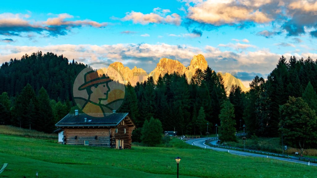 Pale di San Martino viste da Bellamonte - Turista A Due Passi Da Casa
