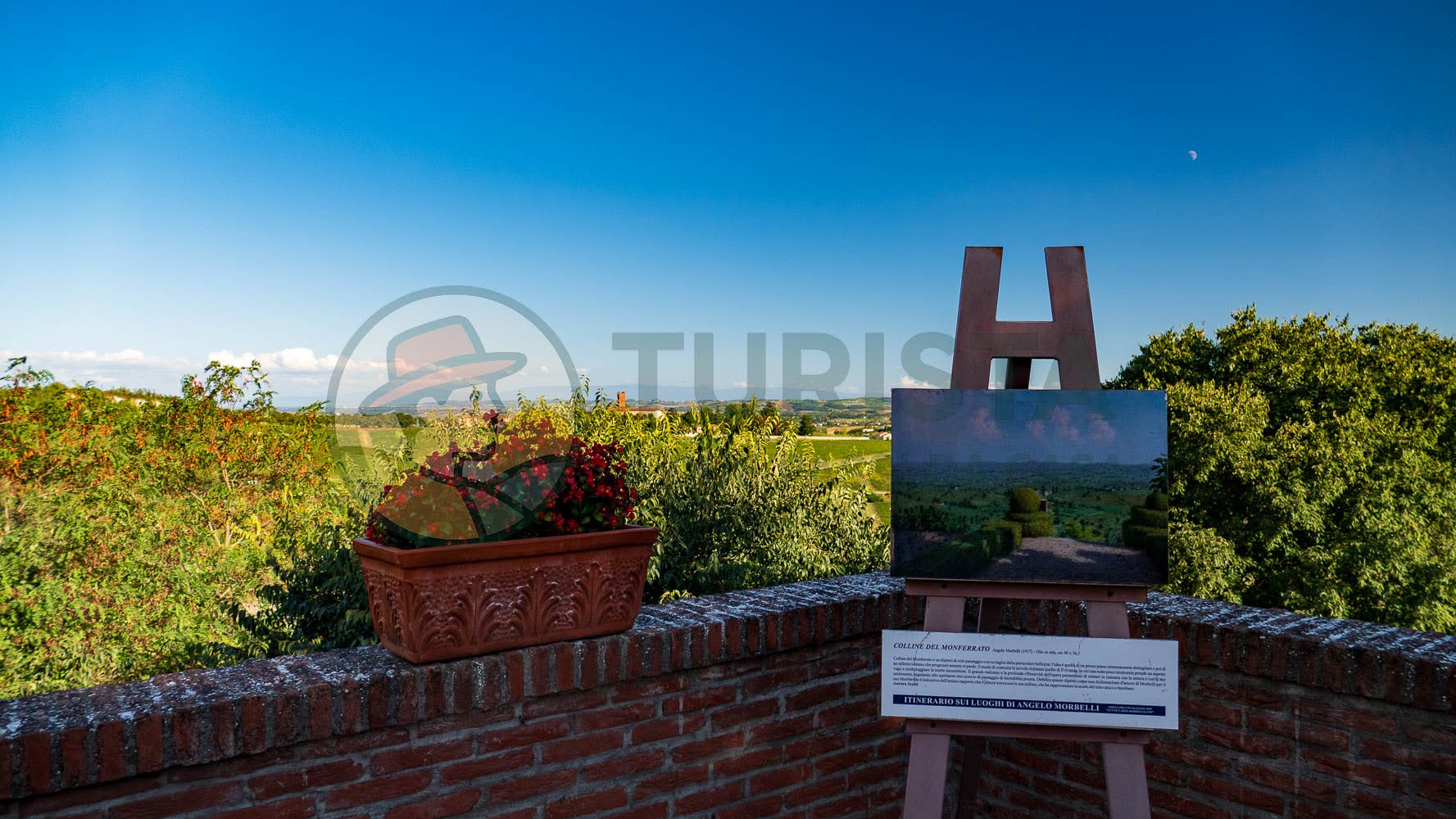 Il panorama da Rosignano Monferrato - Turista A Due Passi Da Casa