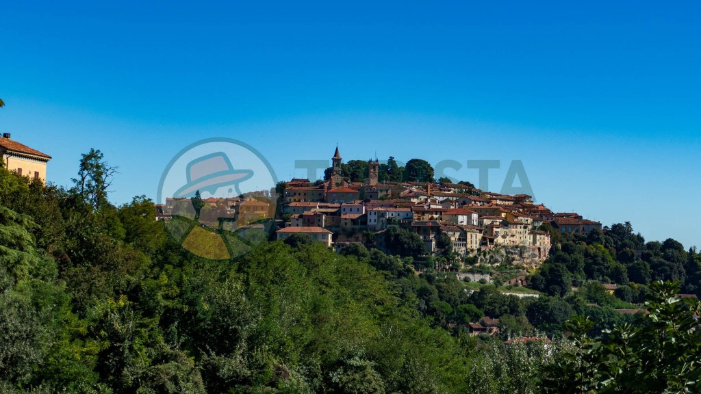 Rosignano Monferrato visto da Cella Monte - Turista A Due Passi Da Casa