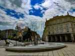 Acqui Terme, Piazza Italia, la fontana, Turista A Due Passi Da Casa