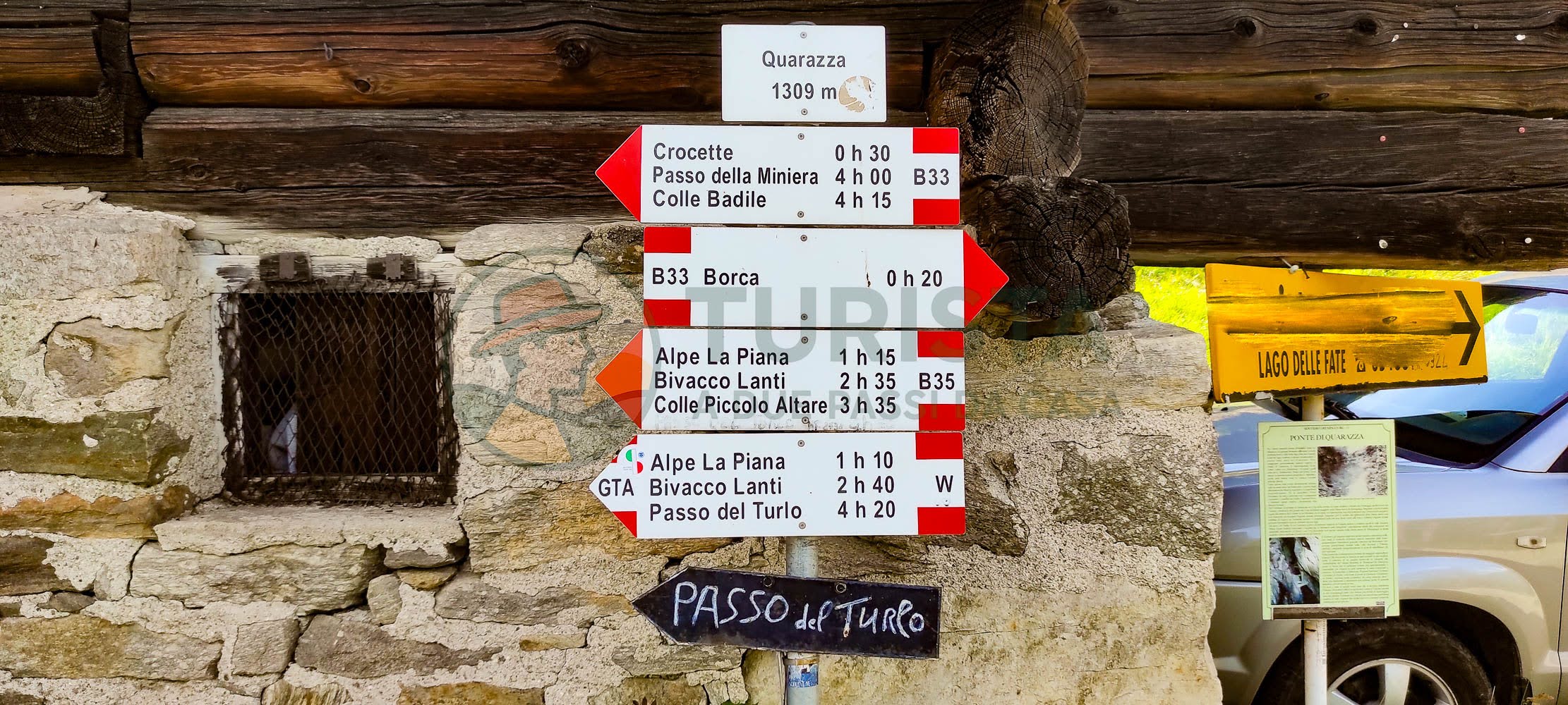 Indicazioni per i percorsi al Lago delle Fate a Macugnaga - Turista A Due Passi Da Casa