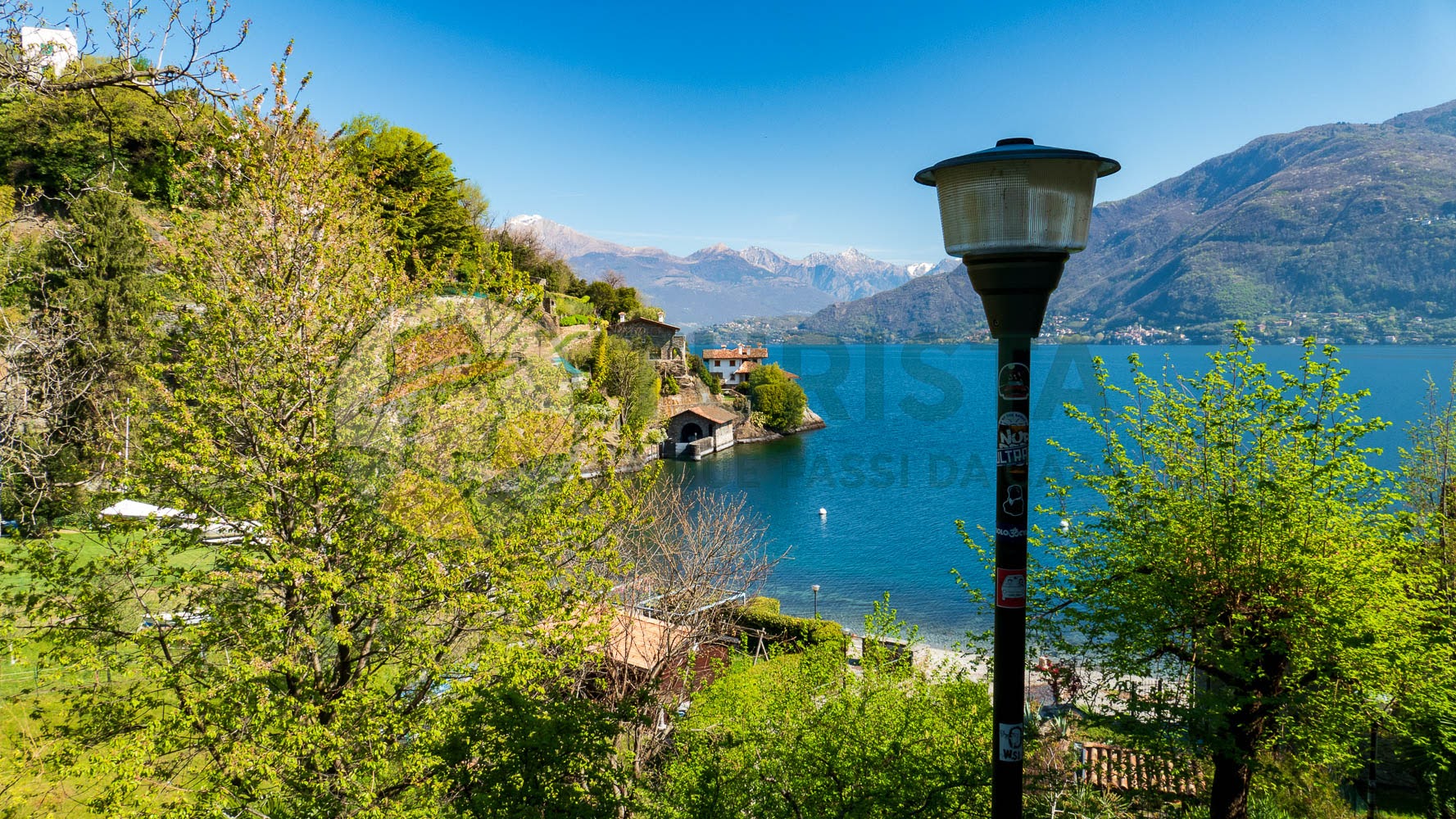 Santa Maria Rezzonico, panorama verso la spiaggia - Turista A Due Passi Da Casa